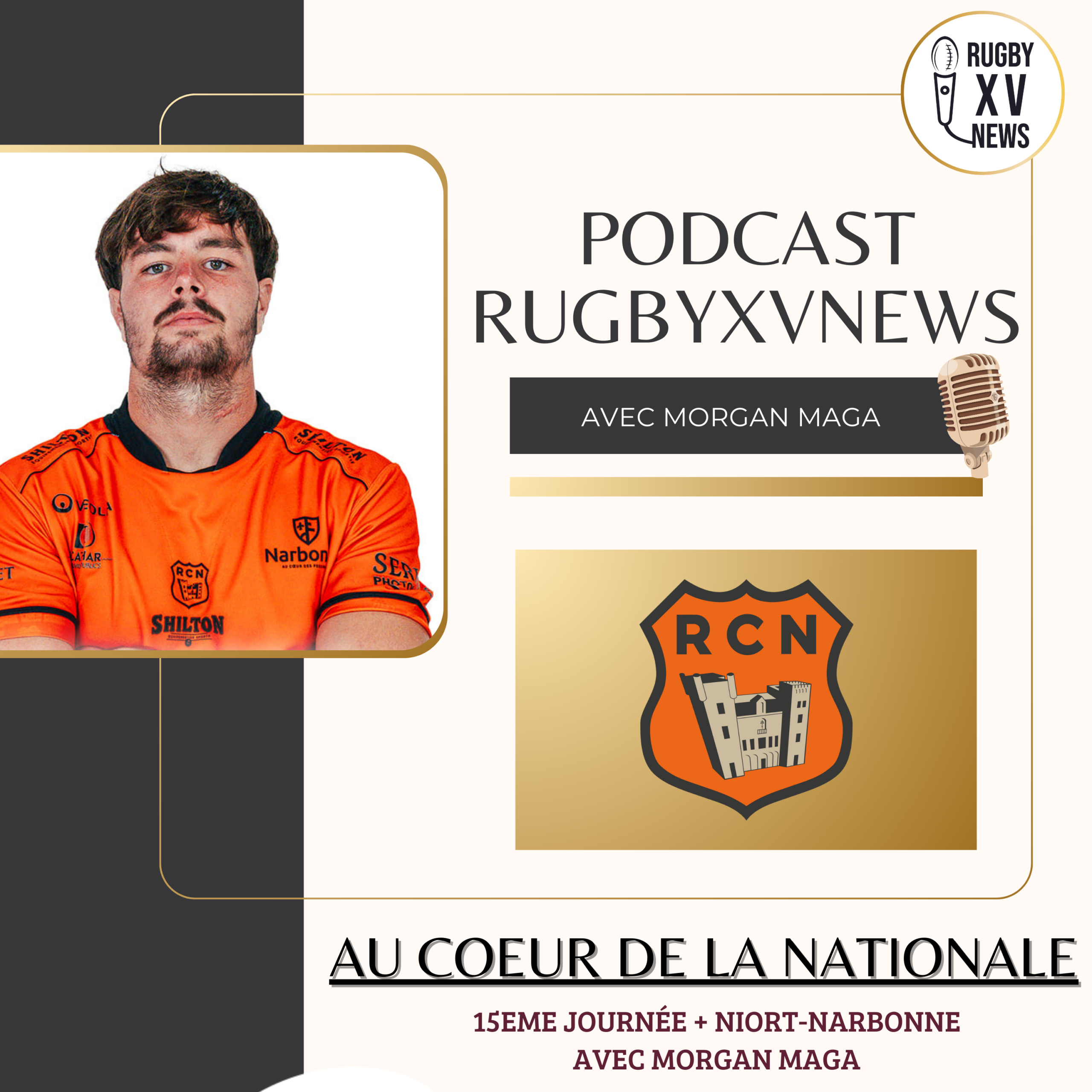« Au coeur de la Nationale »#18 – avec Morgan Maga, 2e ligne de Narbonne