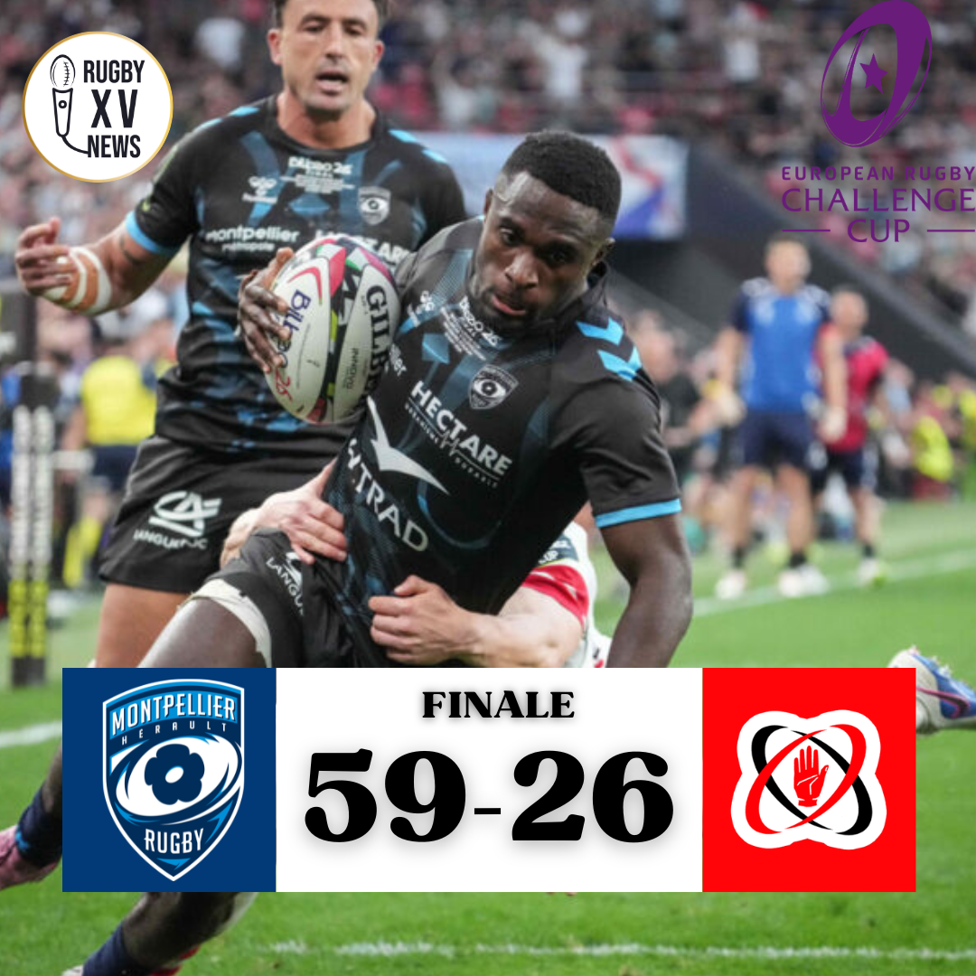 Montpellier remporte la Challenge Cup, nos Tops/Flops de la finale !