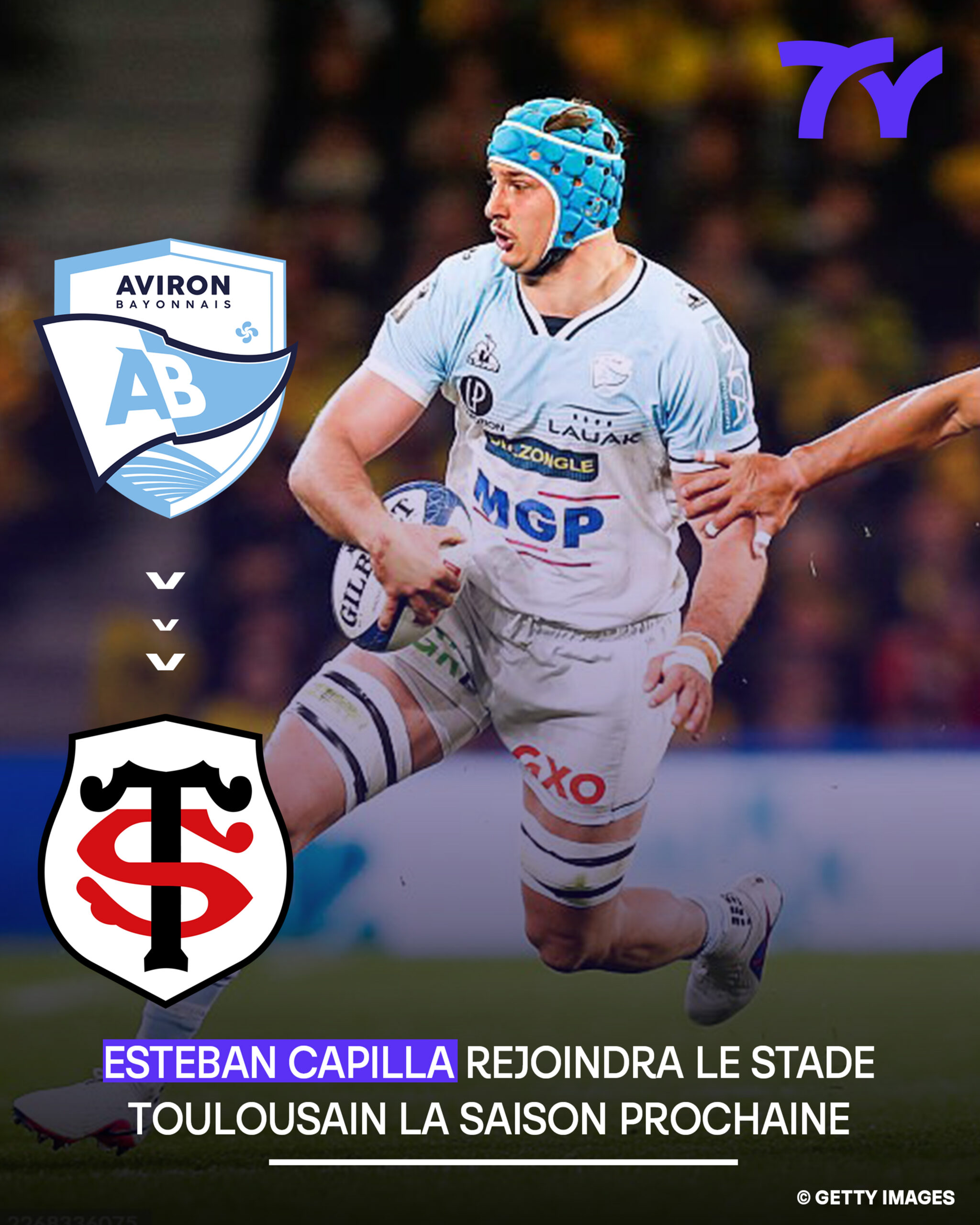 Esteban Capilla s’est engagé avec le Stade Toulousain !